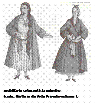 Caixa de texto:  
mobilirio setecentista mineiro
fonte: Histria da Vida Privada-volume 1
